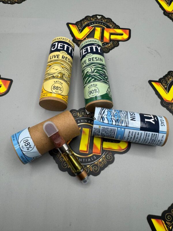 Jetty Live Resin Carts 1G